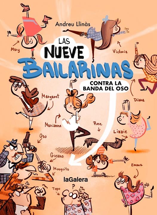 Las nueve bailarinas 1. Contra la banda del oso | 9788424674489 | LLINÀS DURAN, ANDREU | Librería Sendak