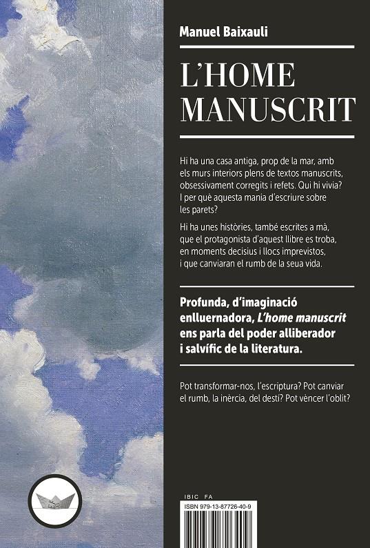 L'home manuscrit | 9791387726409 | Baixauli Mateu, Manuel | Librería Sendak