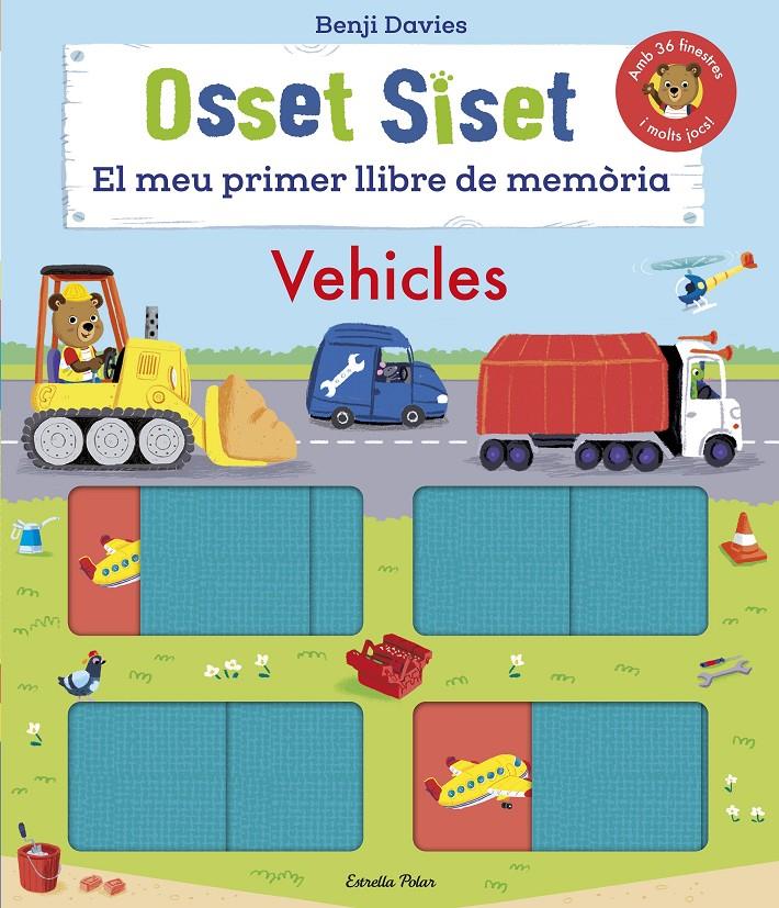 Osset Siset. El meu primer llibre de memòria. Vehicles | 9788413892641 | Davies, Benji | Llibreria Sendak