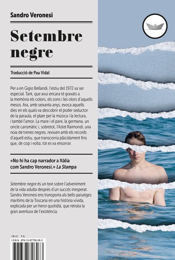 Setembre negre | 9791387726263 | Veronesi, Sandro | Llibreria Sendak