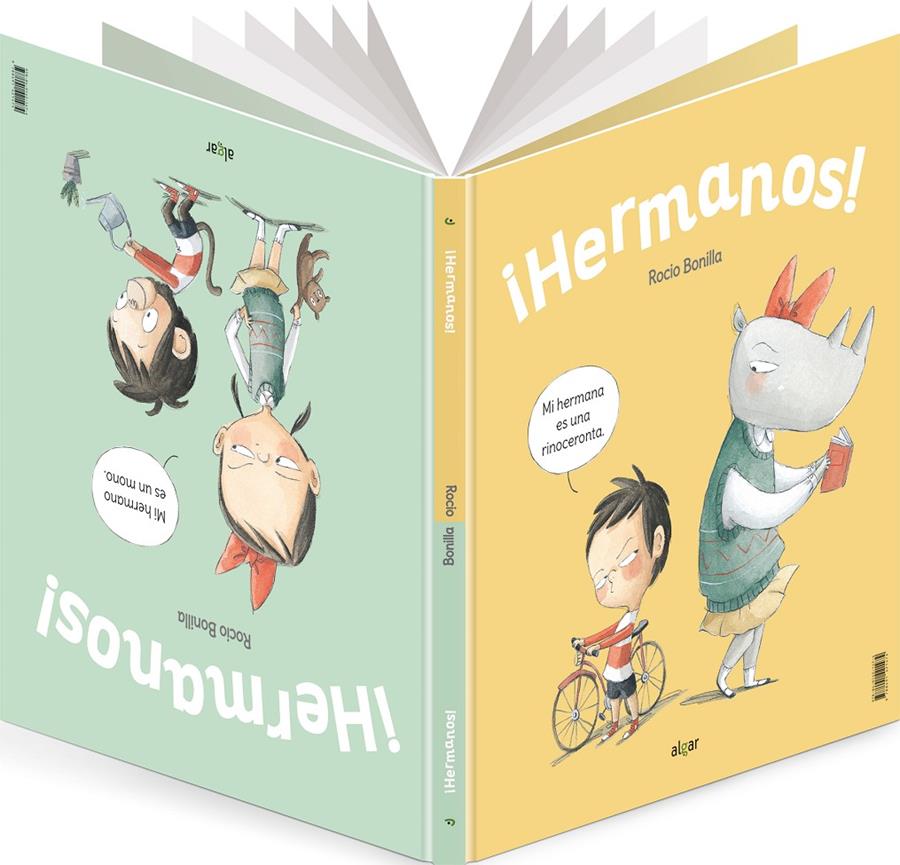 ¡Hermanos! | 9788491421474 | Bonilla Raya, Rocio | Llibreria Sendak