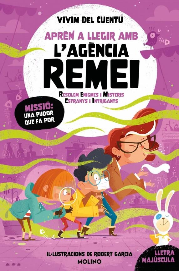 Aprèn a llegir amb l'Agència REMEI 5. Missió: una pudor que fa por | 9788427251786 | Vivim del cuentu | Librería Sendak