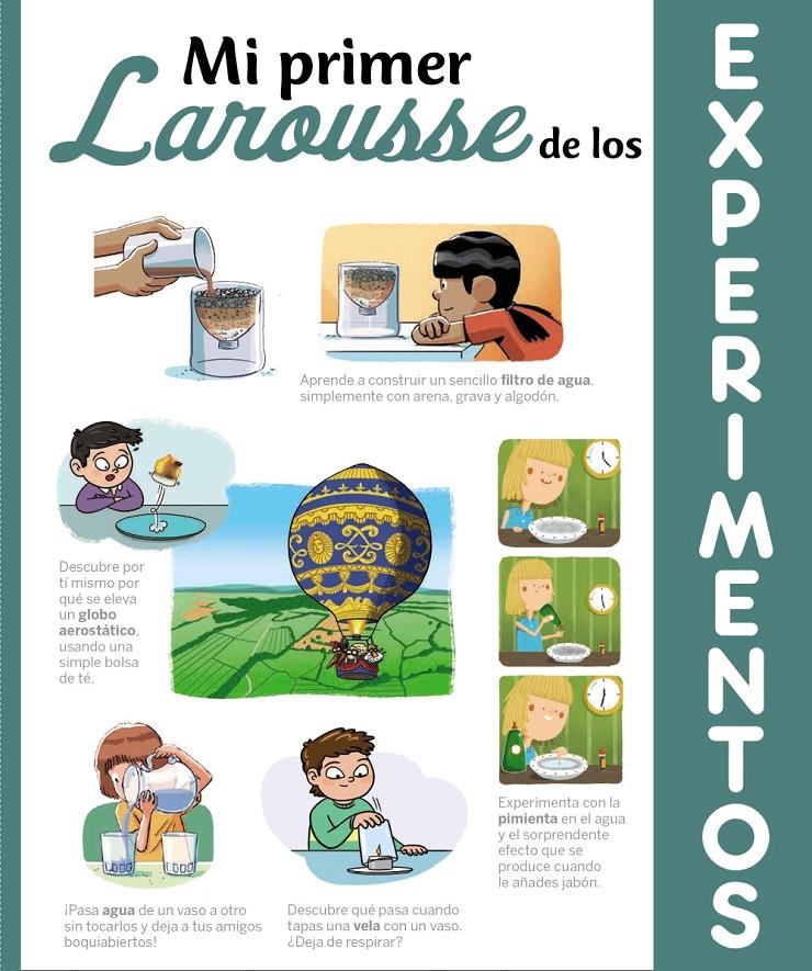 Mi primer Larousse de los experimentos | 9788418100703 | Larousse Editorial | Librería Sendak