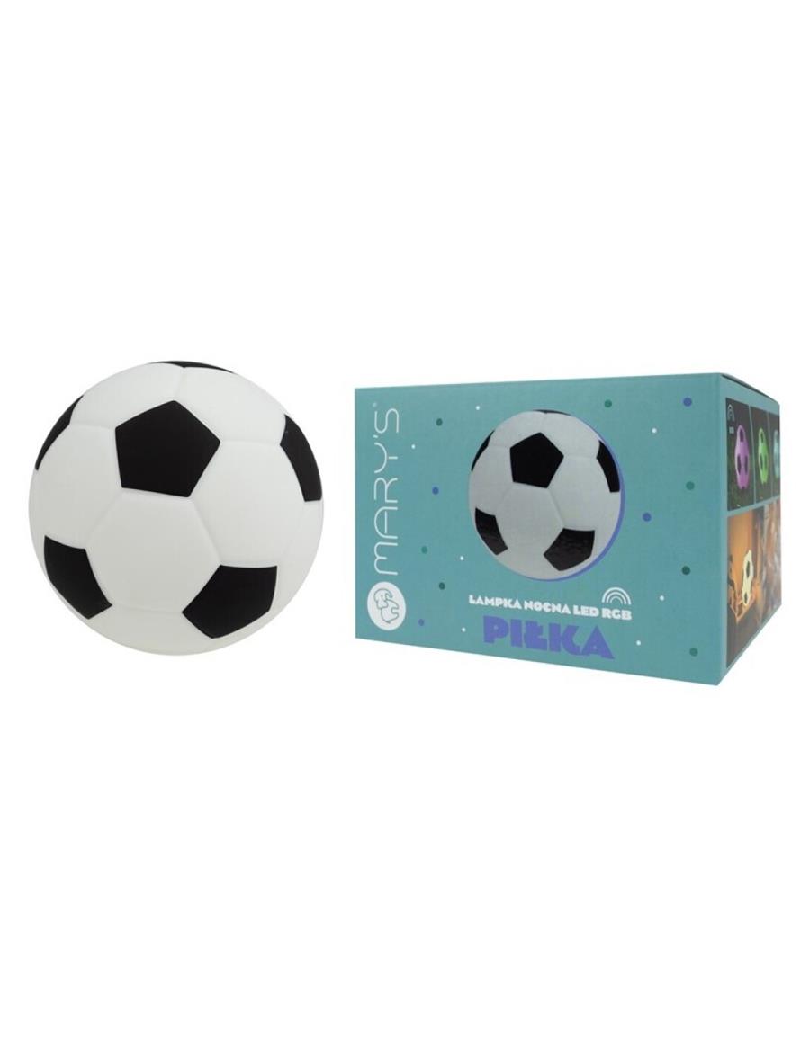MARY'S Lámpara de noche LED Pelota de futbol | 5906555612895 | Librería Sendak