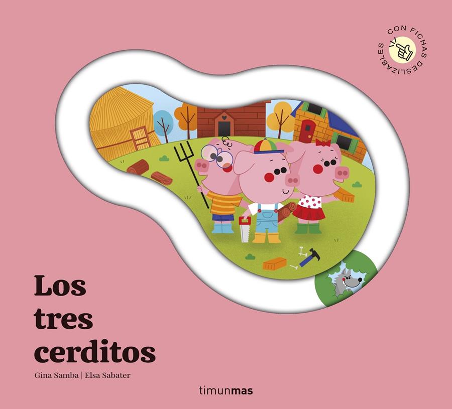 Los tres cerditos. Cuento con piezas deslizables | 9788408315995 | Samba, Gina | Llibreria Sendak