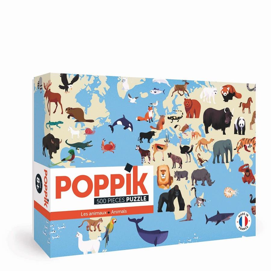 POPPIK puzzle - Animals del món | 3760262411170 | Librería Sendak