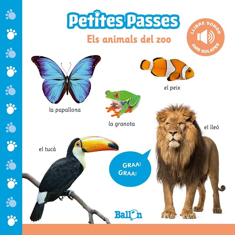 Els animals del zoo. Llibre sonor amb solapes | 9789403214900 | BALLON | Llibreria Sendak