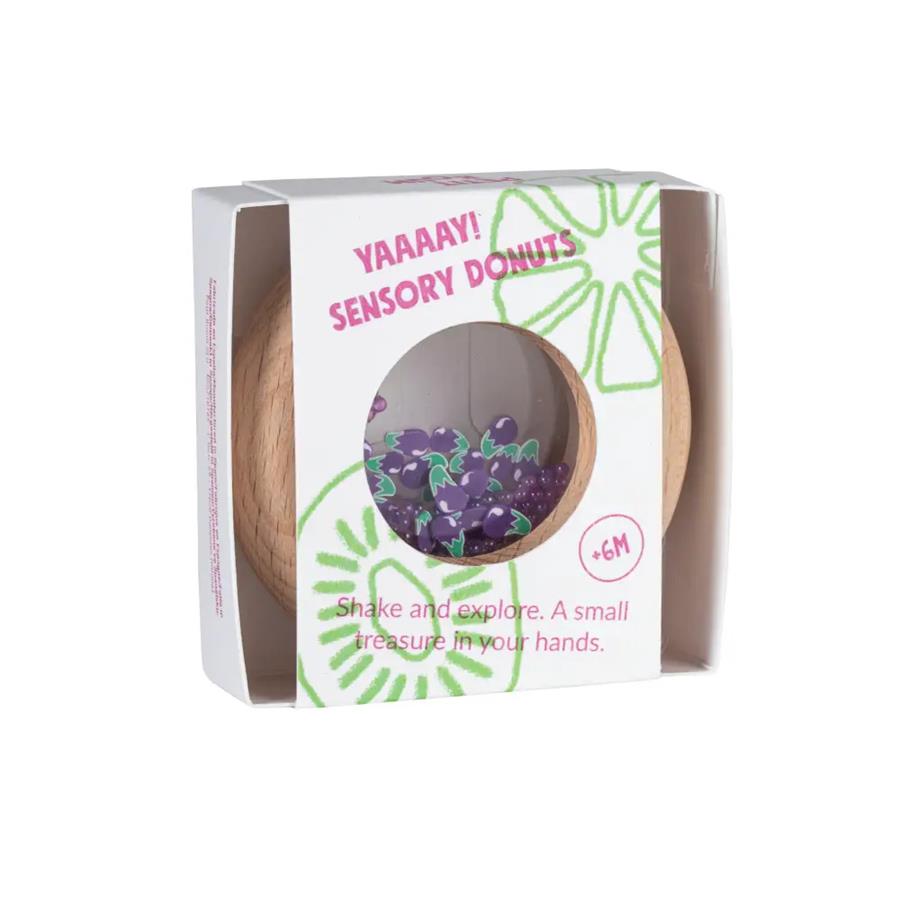 PETIT BOUM Sensory Donuts Eggplants | 8425402857649 | Llibreria Sendak