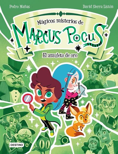 Marcus Pocus. Mágicos misterios 1. El amuleto de oro | 9788408282488 | Mañas, Pedro/Sierra Listón, David | Librería Sendak