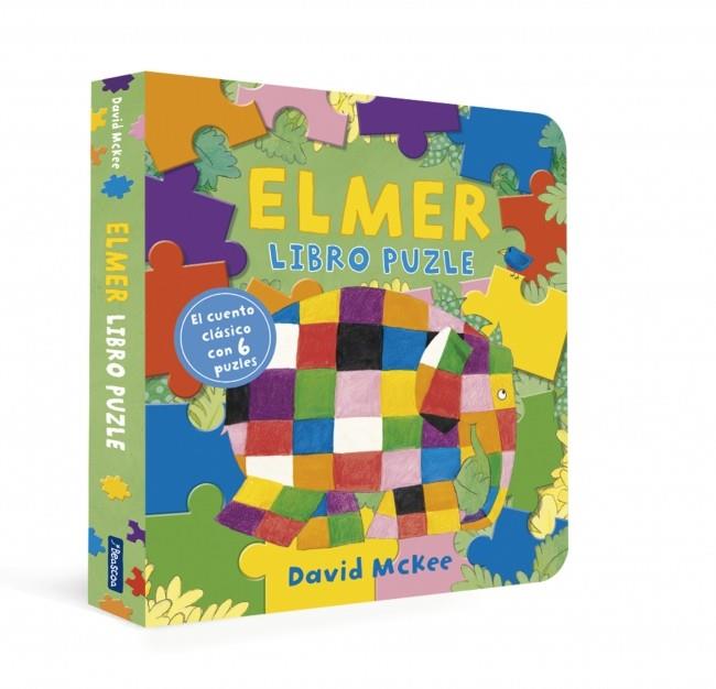 Elmer. Libro juguete - Elmer. El libro puzle | 9788448874124 | McKee, David | Librería Sendak