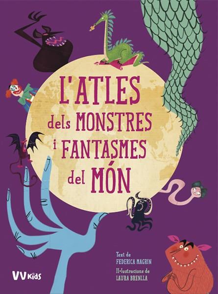 Atles dels monstres i fantasmes del món | 9788468259413 | Magrin, Federica/Brenlla, Laura | Llibreria Sendak