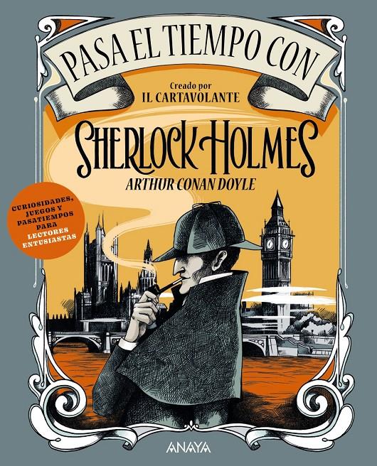 Pasa el tiempo con Sherlock Holmes | 9788414342398 | Il Cartavolante | Llibreria Sendak