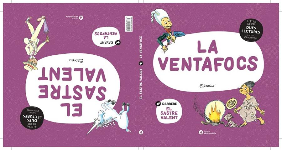 DUES LECTURES. El sastre valent. La ventafocs | 9788419028228 | Pilarín Bayés | Librería Sendak