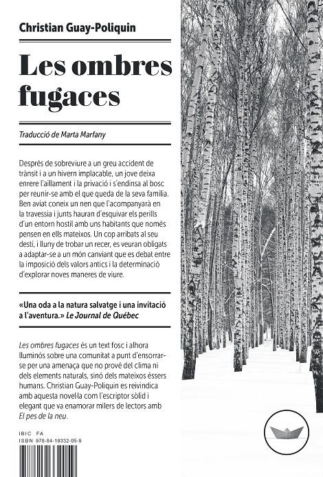 Les ombres fugaces | 9788419332059 | Guay-Poliquin, Christian | Llibreria Sendak