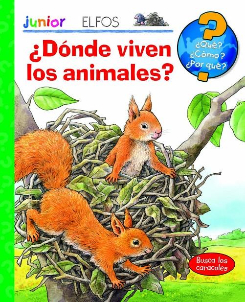 Enciclopedia Junior. ¿Dónde viven los animales? | 9788484233992 | VV.AA | Librería Sendak