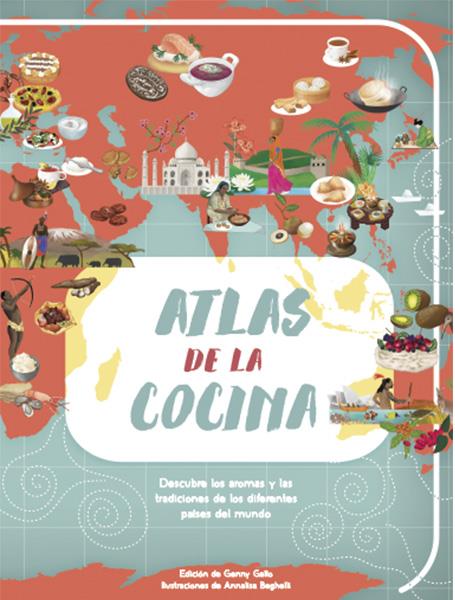 Atlas de la cocina | 9788468224473 | Gallo, Genny | Librería Sendak