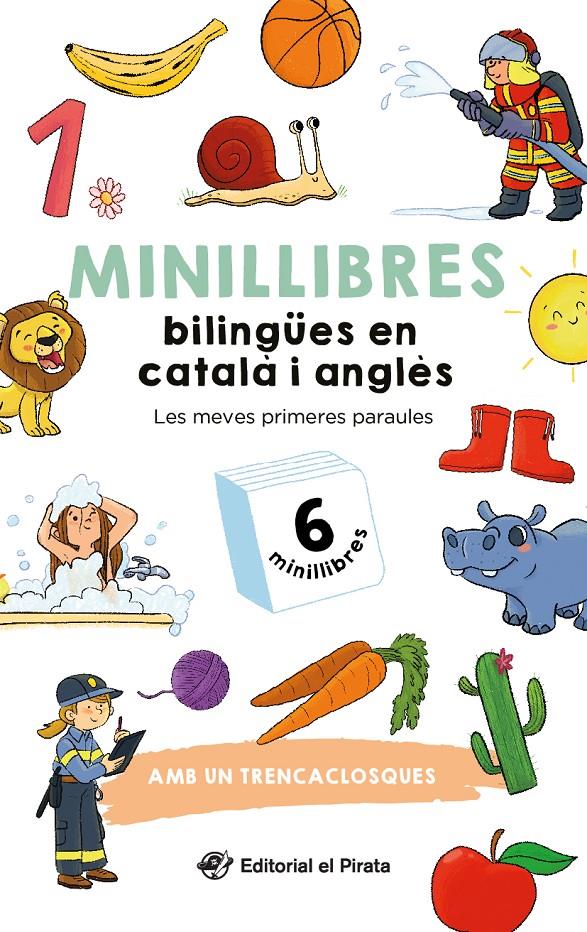 Minillibres bilingües en català i anglès - Les meves primeres paraules | 9788419912459 | del Pirata, Edicions | Llibreria Sendak