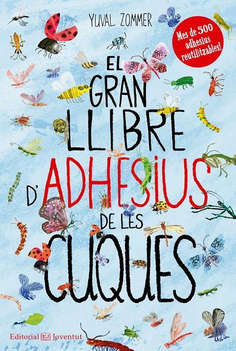 El gran llibre d'adhesius de les cuques | 9788426144492 | Zommer, Yuval | Librería Sendak