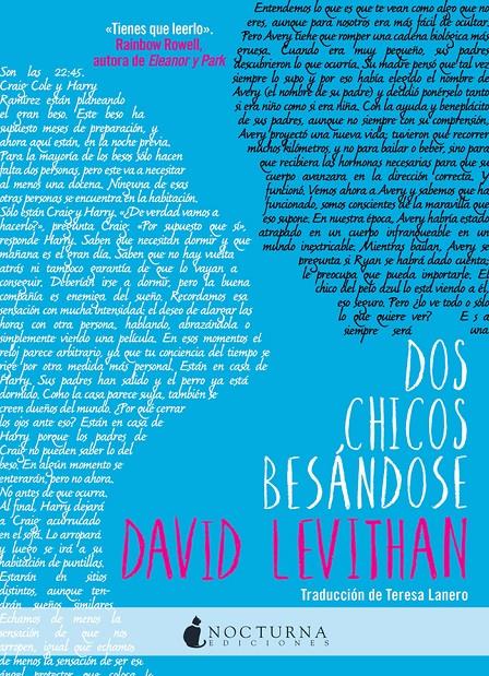 Dos chicos besándose | 9788494527753 | Levithan, David | Librería Sendak