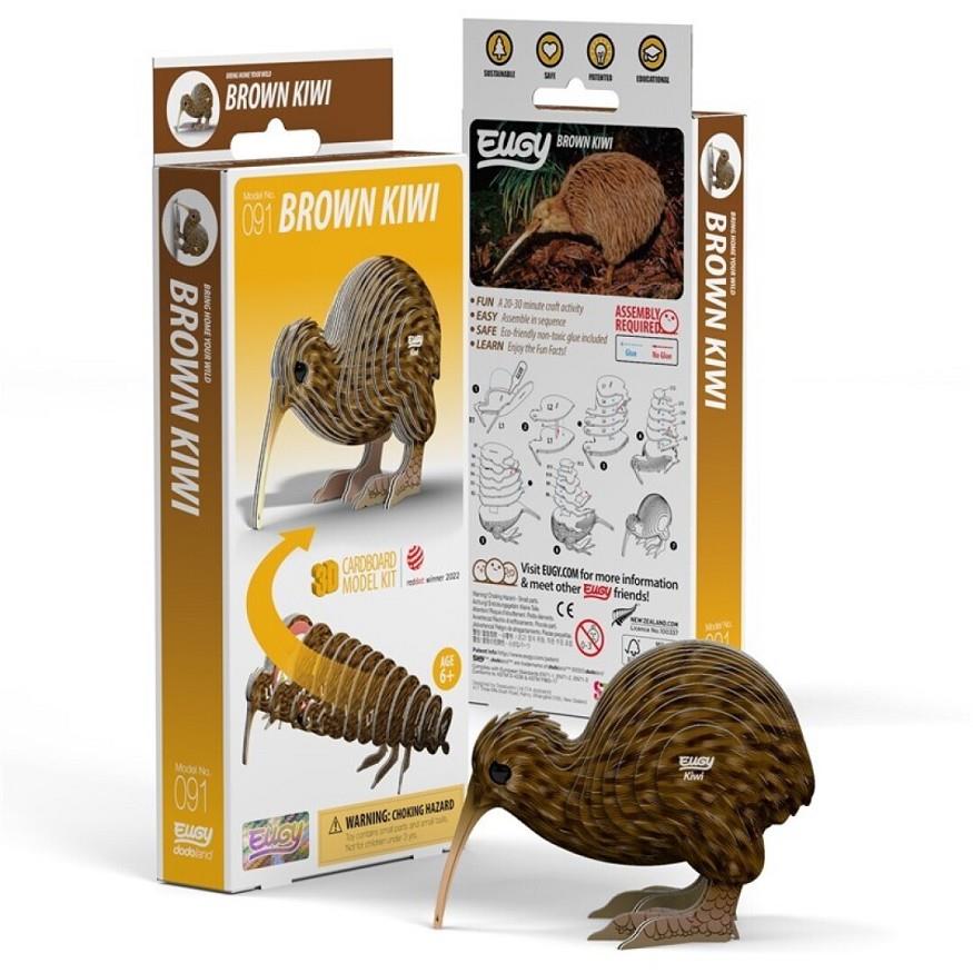 DODOLAND EUGY Kiwi marró | 9421036940138 | Llibreria Sendak