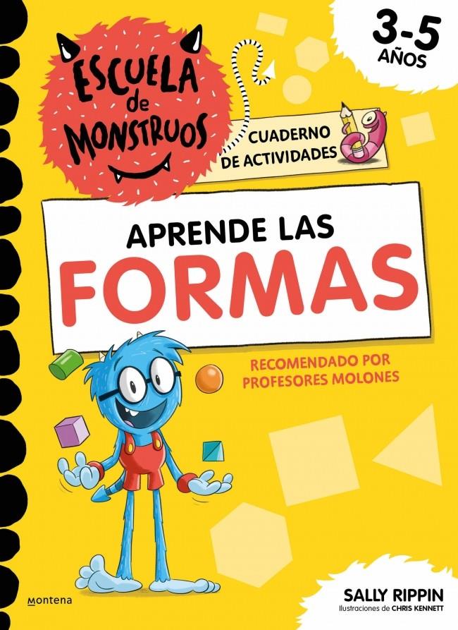 Escuela de Monstruos. Cuaderno de actividades - Aprende las FORMAS | 9791387724825 | Rippin, Sally | Llibreria Sendak