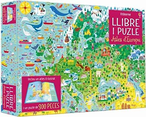 Llibre i puzzle. Atles d'Europa | 9781474971782 | AA.VV | Llibreria Sendak