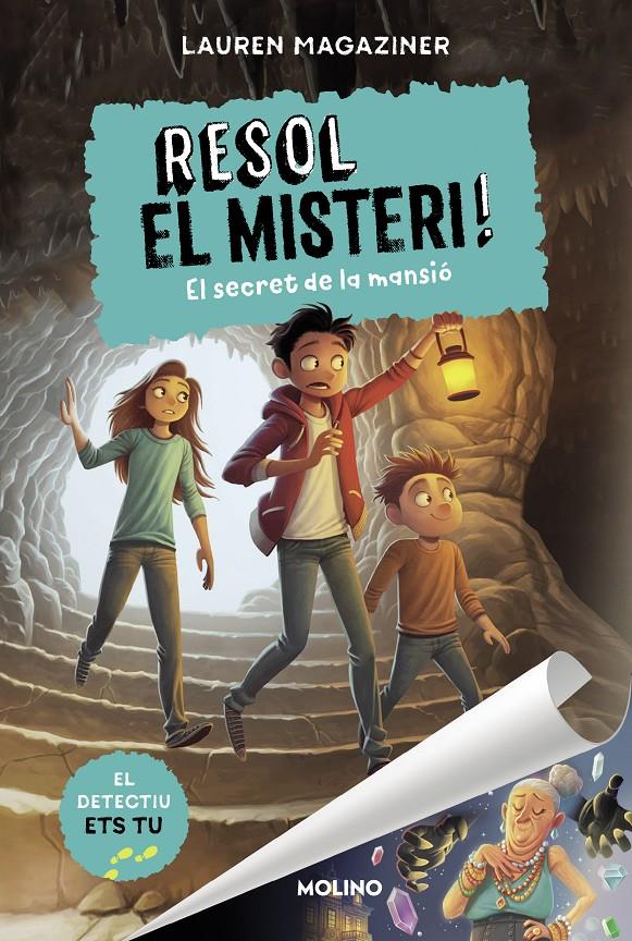 Resol el misteri! 1 - El secret de la mansió | 9788427225862 | Magaziner, Lauren | Librería Sendak