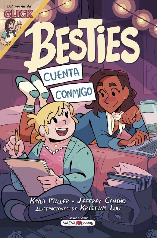 Besties. Cuenta conmigo | 9788419110824 | Miller, Kayla/Canino, Jeffrey/Luu, Kristina | Llibreria Sendak