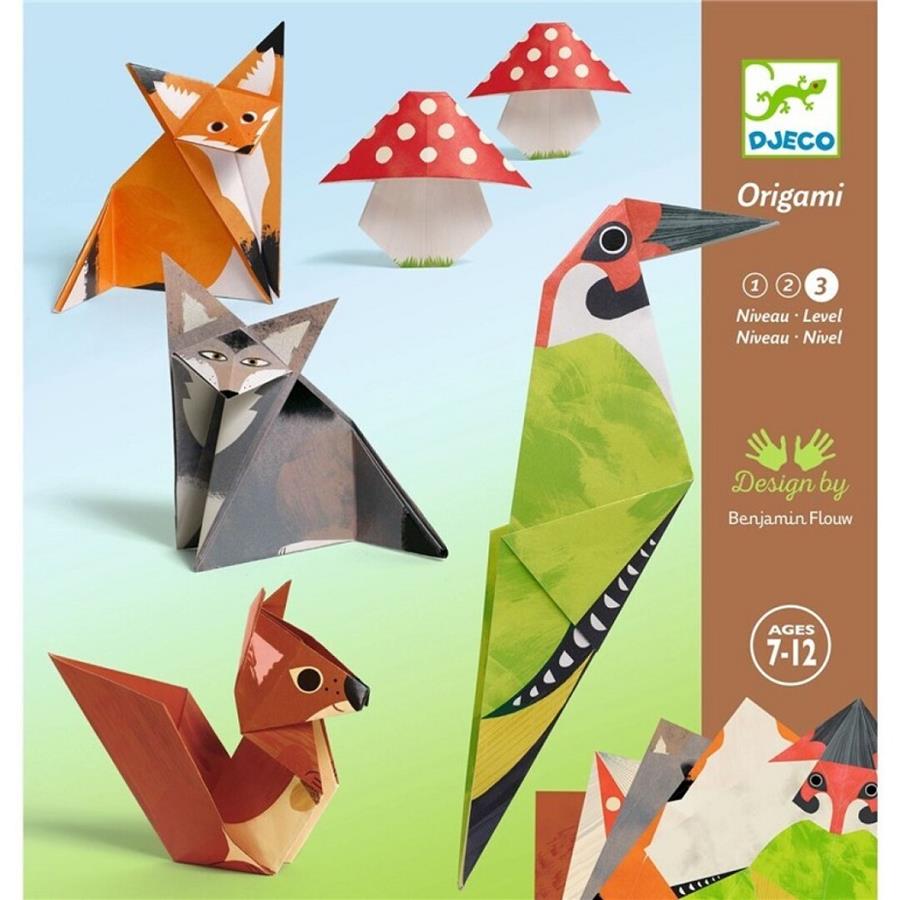 DJECO Origami - Un paseo por el bosque | 3070900087040 | Llibreria Sendak