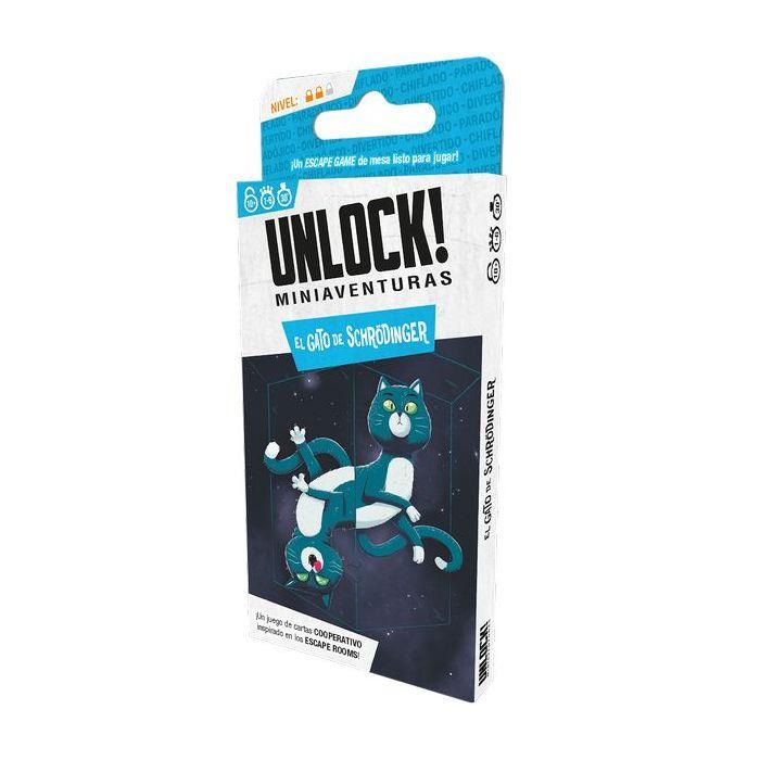 UNLOCK! MINIAVENTURAS - El gato de Schrödinger | 3558380122289 | Librería Sendak