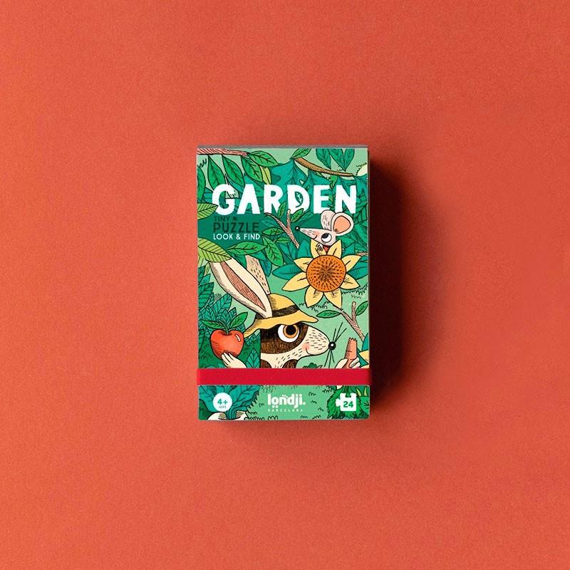 LONDJI Tiny puzzle - Garden | 8436580428590 | Llibreria Sendak