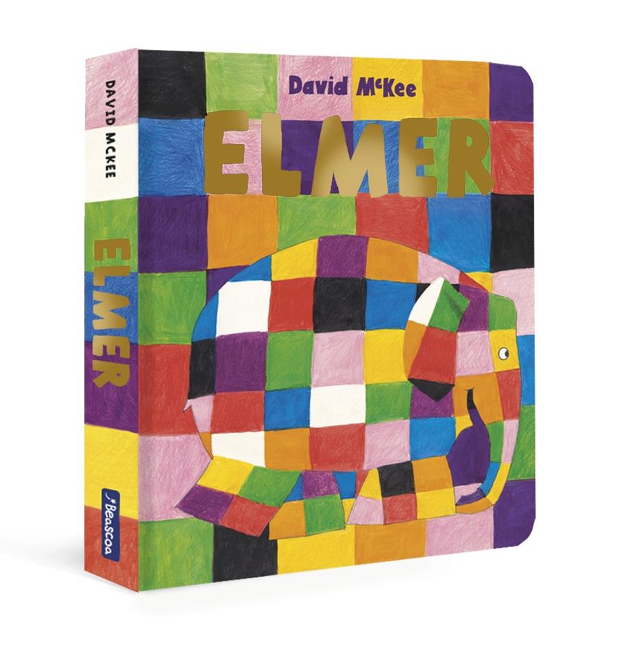 Elmer (libro de cartón) | 9788448869274 | McKee, David | Librería Sendak