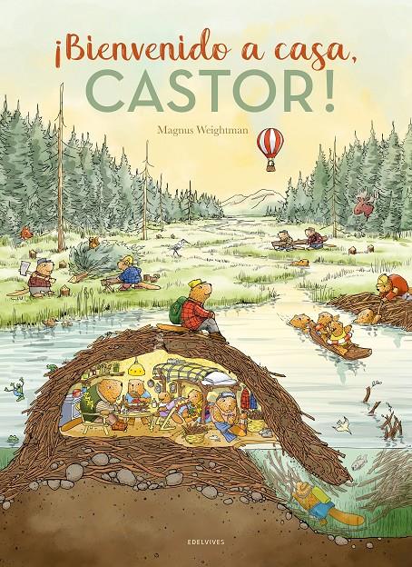 Bienvenido a casa, Castor | 9788414054789 | Weightman, Magnus | Llibreria Sendak