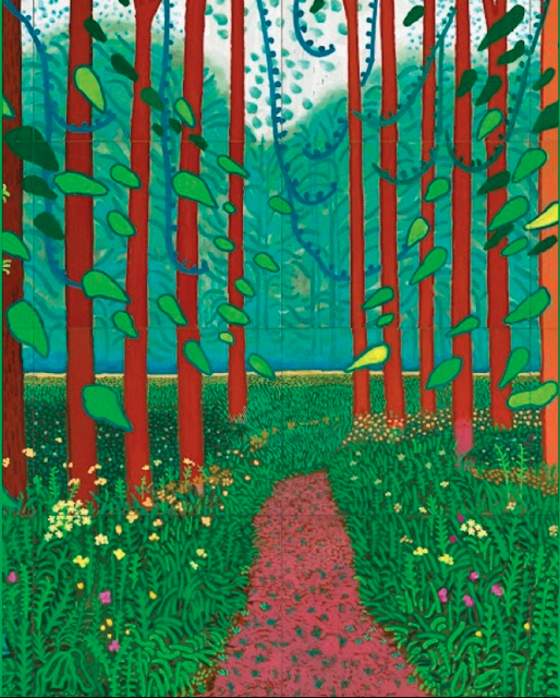 La primavera de David Hockney - Llibreria Sendak