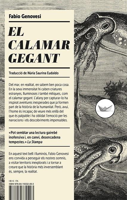 El calamar gegant | 9788419332493 | Genovesi, Fabio | Librería Sendak