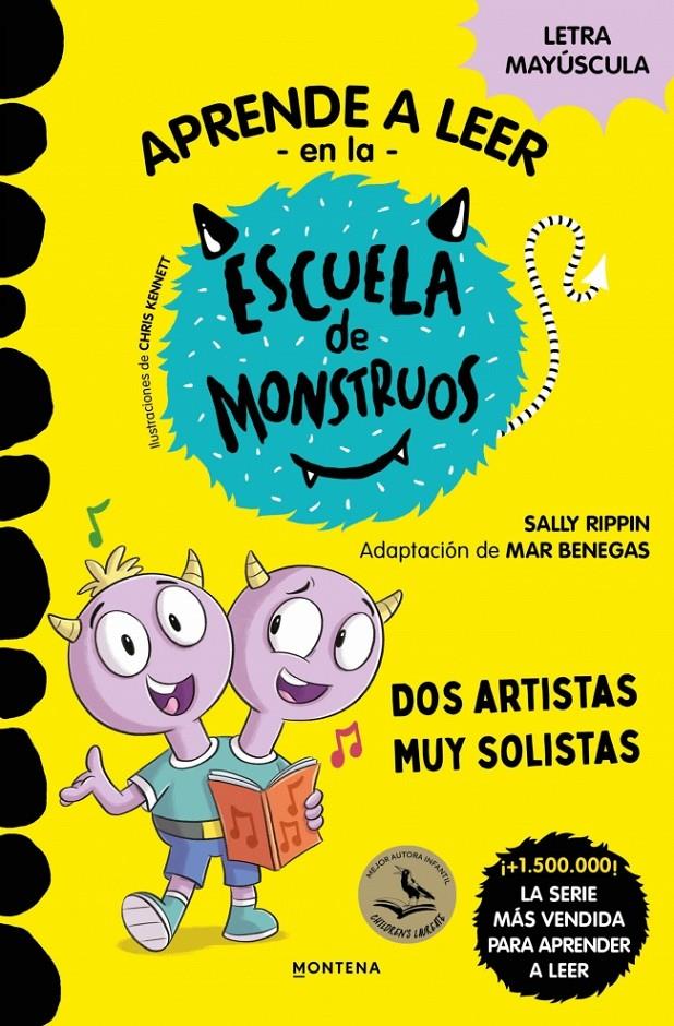 Aprender a leer en la Escuela de Monstruos 24 - Dos artistas muy solistas | 9791387724184 | Rippin, Sally | Librería Sendak