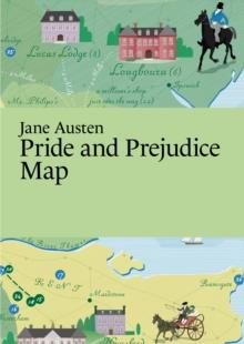 Jane Austen, Pride and Prejudice Map | 9789152770931 | Martin Master of Fine Arts Thelander | Librería Sendak