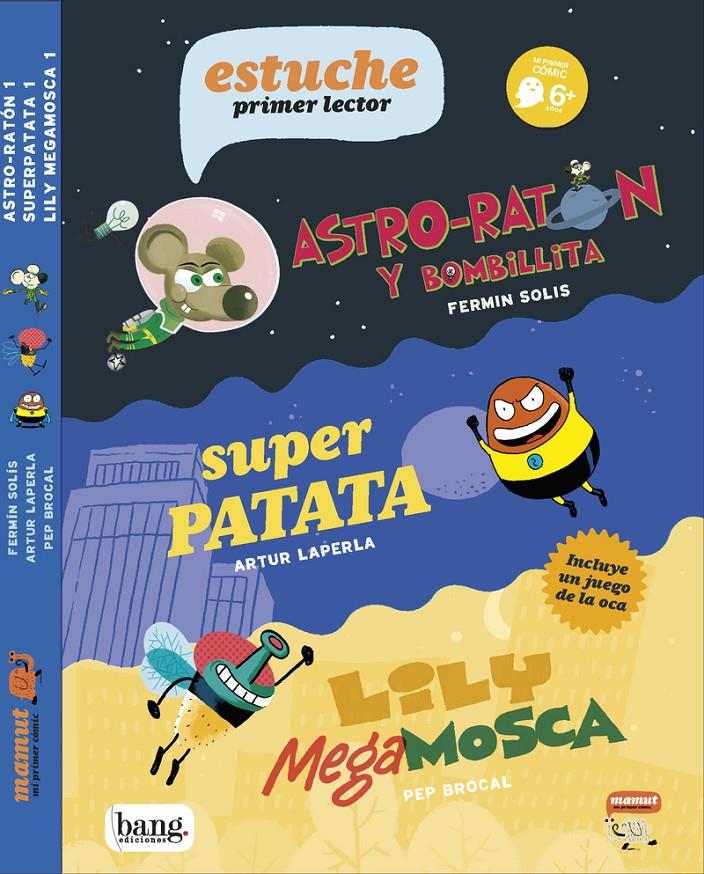 Estuche Primer lector (Mamut) | 9788413714288 | Brocal, Pep / Laperla, Artur / Solís, Fermín | Llibreria Sendak