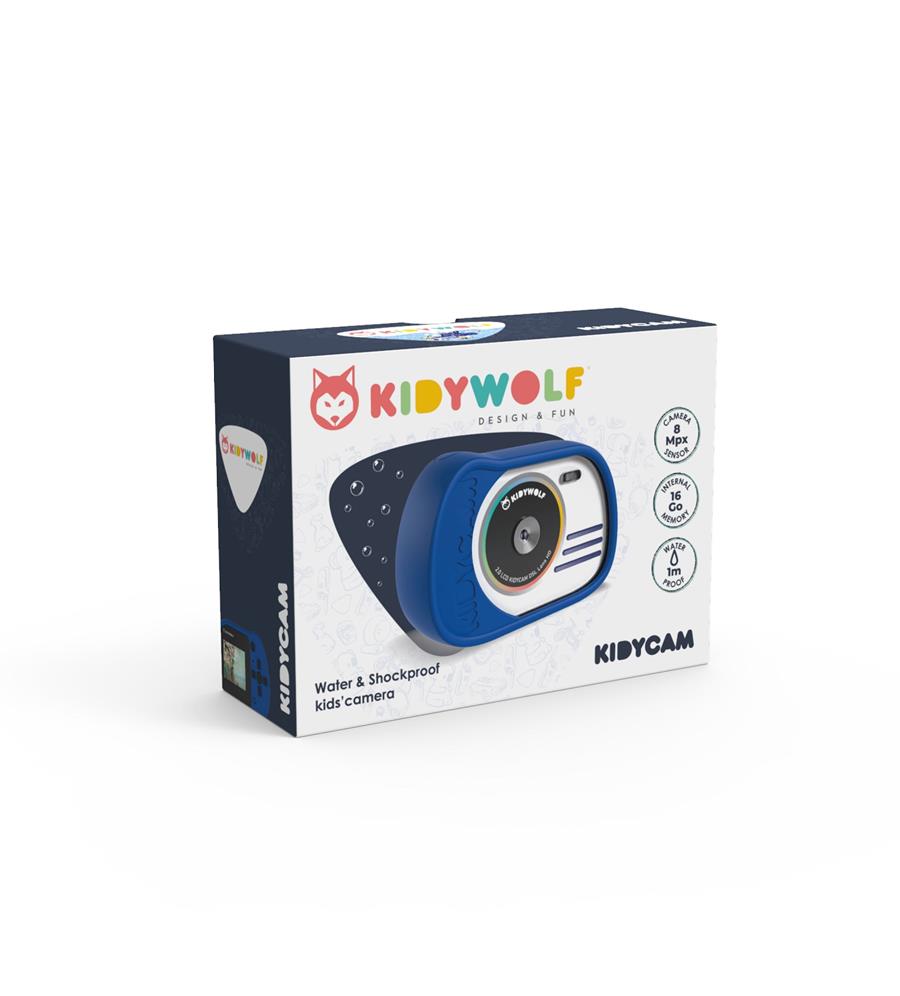 KIDYWOLF KIDYCAM Càmera submergible color blau | 5407009180408 | Llibreria Sendak