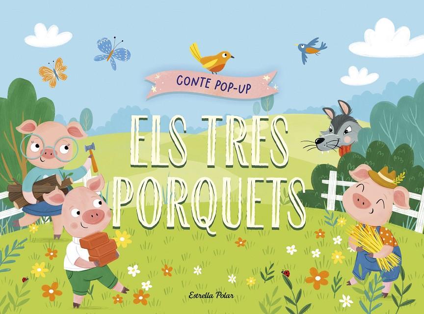 Els tres porquets. Conte pop-up | 9788413899886 | Hardy, Samara | Llibreria Sendak
