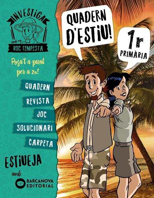 Investiga amb Roc Tempesta 1. Estiueja amb Barcanova | 9788448944827 | Murillo, Núria/Prats, Joan de Déu | Librería Sendak