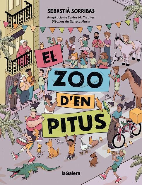 El zoo d'en Pitus (còmic) | 9788424676582 | Sorribas i Roig, Sebastià | Llibreria Sendak