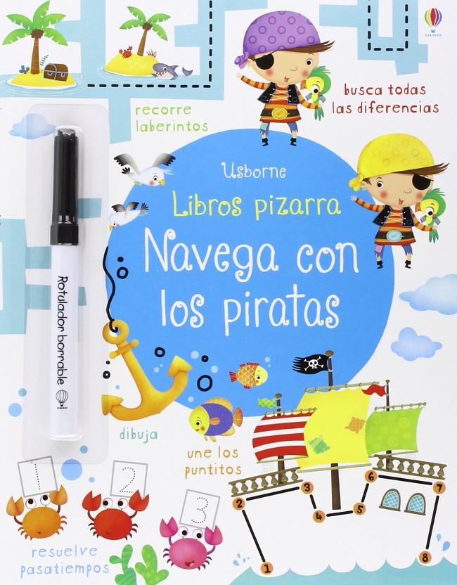 Navega con los piratas. Libro pizarra | 9781409596295 | Robson Kirsteen | Llibreria Sendak