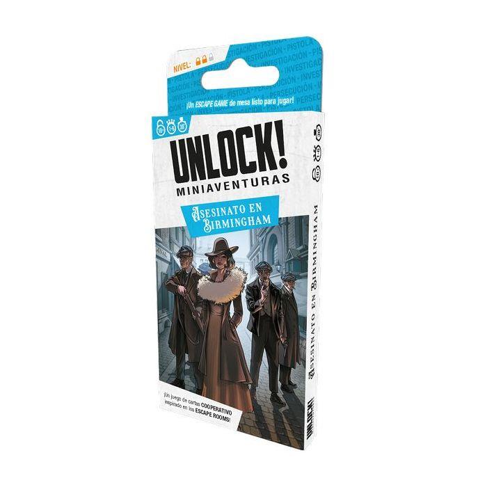 UNLOCK! MINIAVENTURAS - Asesinato en Birmingham | 3558380122272 | Librería Sendak