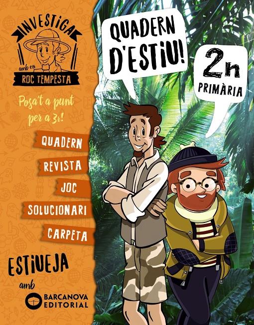 Investiga amb Roc Tempesta 2. Estiueja amb Barcanova | 9788448944834 | Murillo, Núria/Prats, Joan de Déu | Librería Sendak