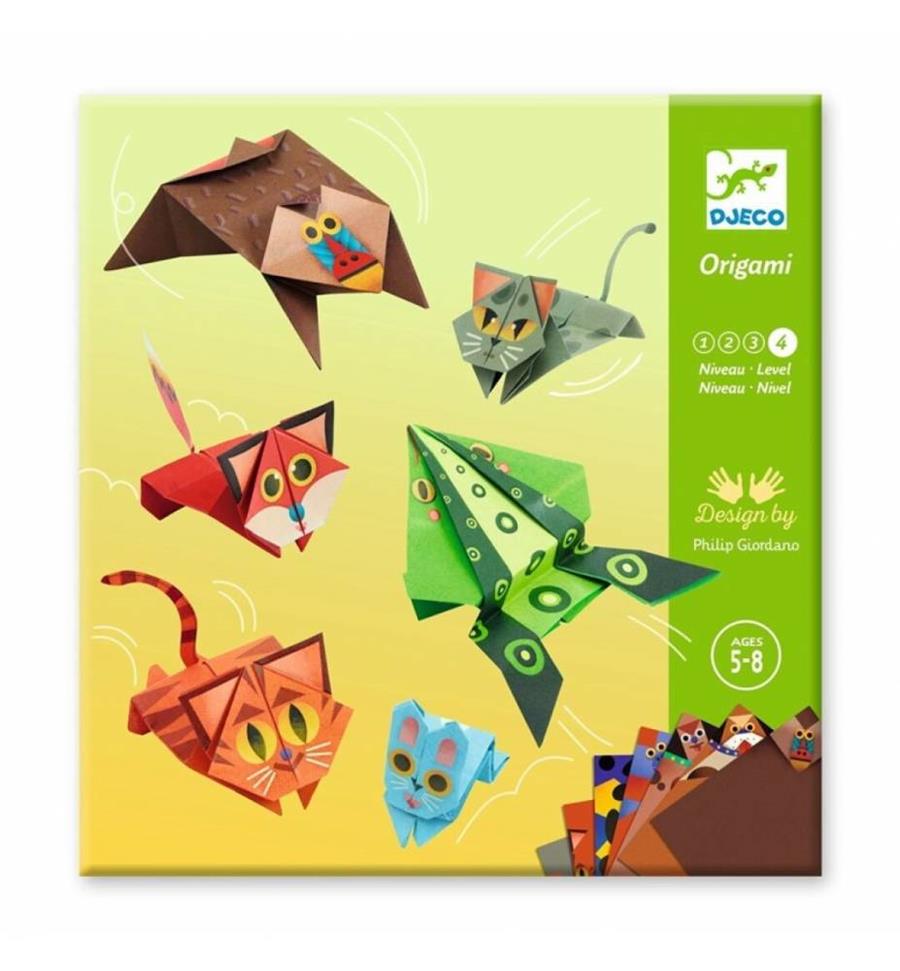 DJECO Origami - Animals saltadors | 3070900087026 | Llibreria Sendak