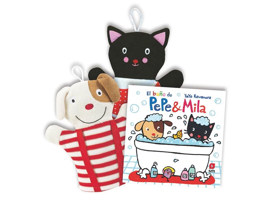 Pack Pepe & Mila en la bañera | 9788413185170 | Kawamura, Yayo | Llibreria Sendak