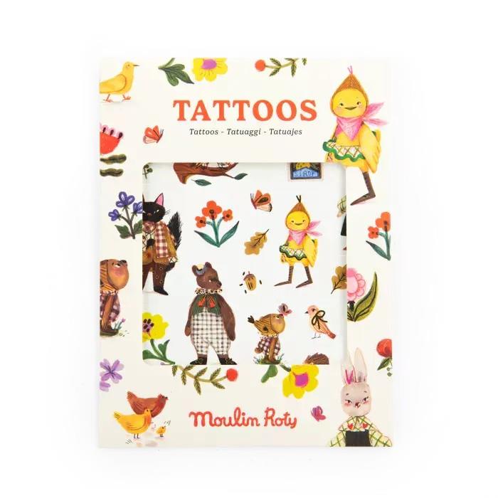 MOULIN ROTY Tatuatges - Les Minouchkas | 3575676811900 | Llibreria Sendak