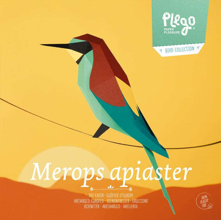 Plego Merops apiaster (Abellerol) | 8436043724337 | Llibreria Sendak