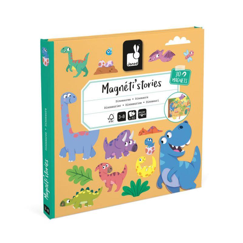 JANOD Magneti'stories - Dinosaurios | 3700217354503 | Librería Sendak